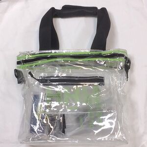 💚Tervis Clear Tumbler and Stadium Tote Bag